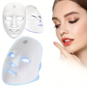 Rechargeable LED face mask